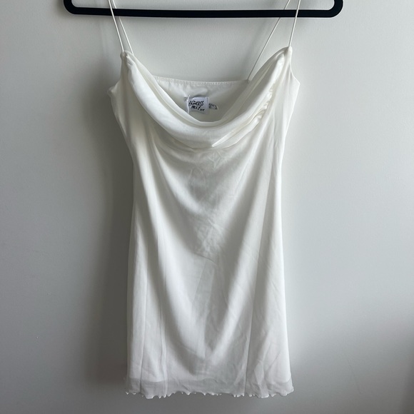 Princess Polly Sugar Mini Dress White - Picture 2 of 5